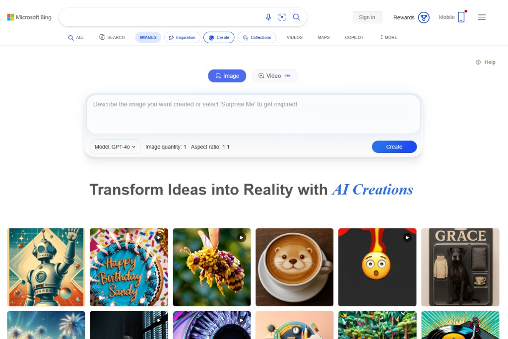 Bing Image Creator image