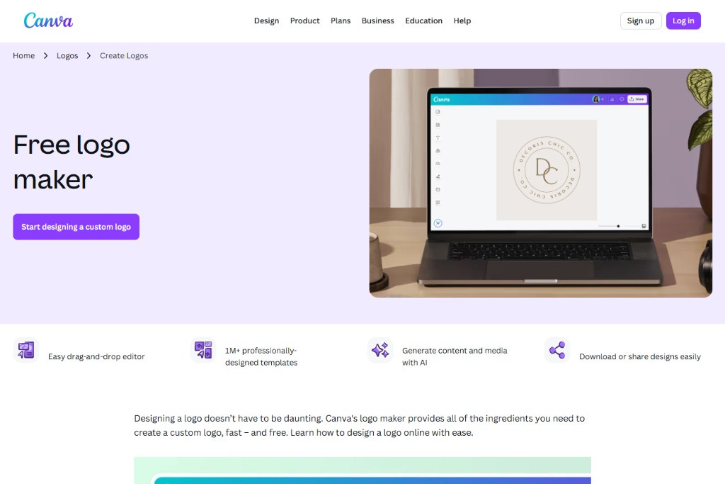 Canva Logo Maker image