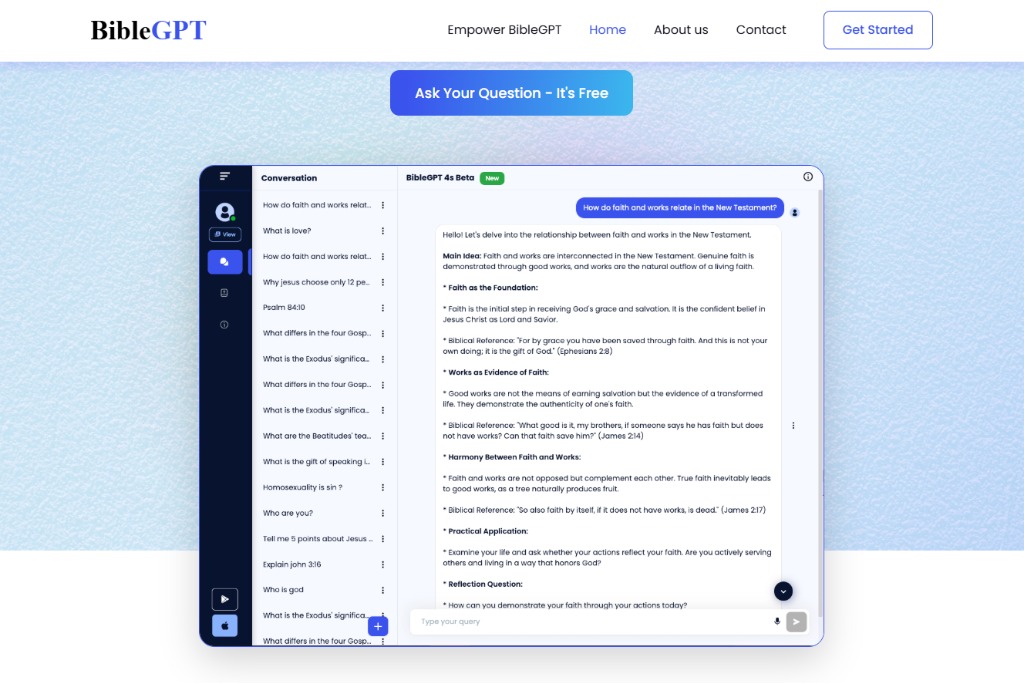 BibleGPT image