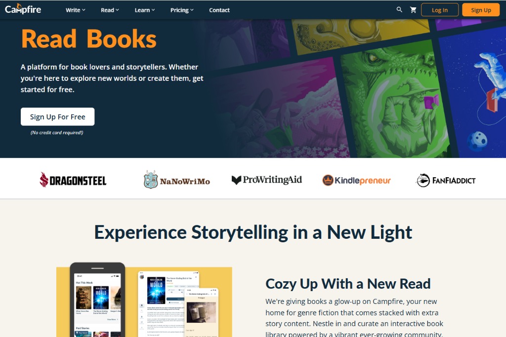 Campfire Write image