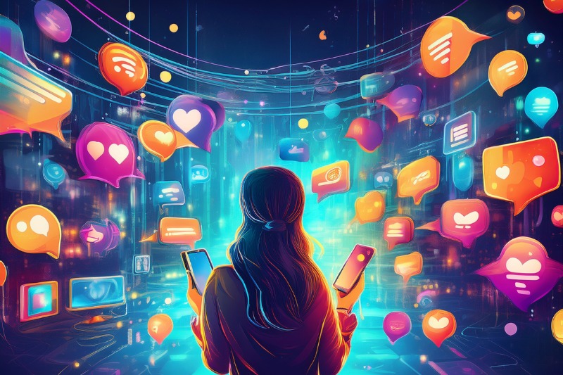 social media category image