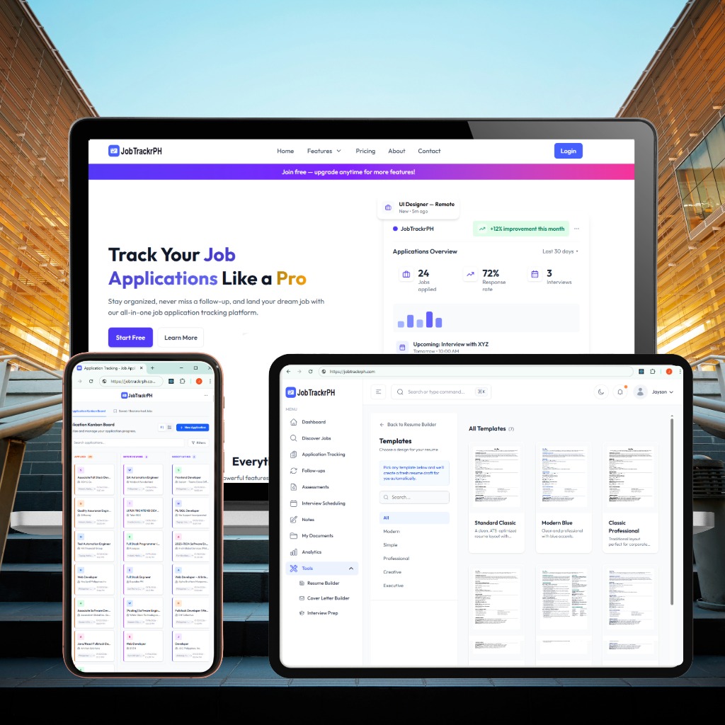 Job Application Tracker Screenshot