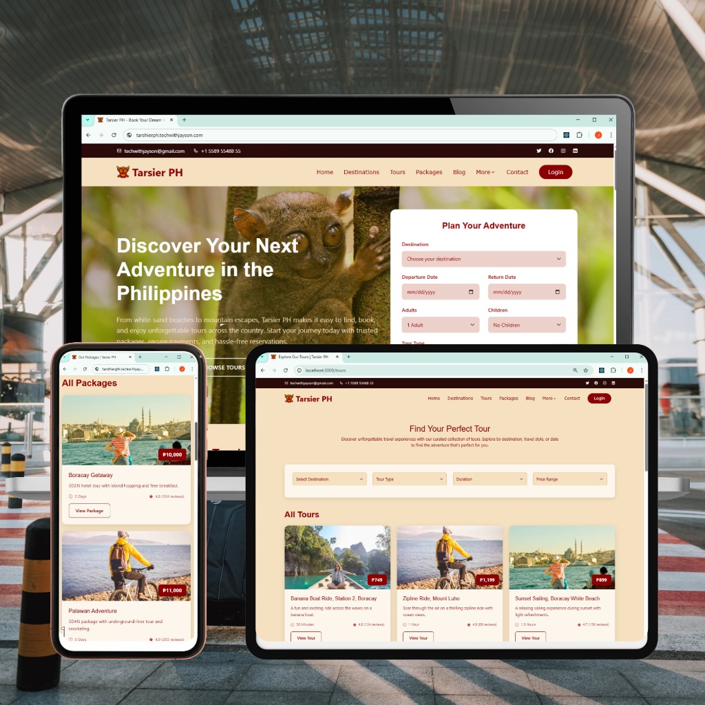 Trip Reservation Screenshot